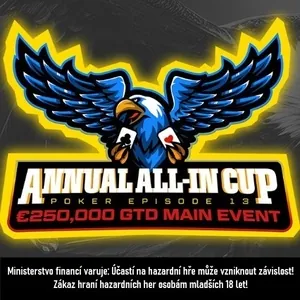 Fortuna Poker: Třináctý ročník série Annual All-in Cup přináší garanci €1.000.000 Fortuna Poker: Třináctý ročník série Annual All-in Cup přináší garanci €1.000.000