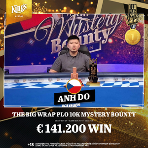 King's Resort Rozvadov: 3.500.000 Kč a titul v 10K Mystery Bounty pro Davida Anh Do! King's Resort Rozvadov: 3.500.000 Kč a titul v 10K Mystery Bounty pro Davida Anh Do!