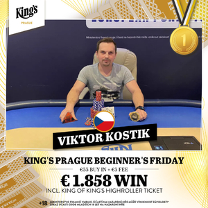 King's Prague: Negreano až druhý. 1. v Beginner's Friday byl V. Kostik King's Prague: Negreano až druhý. 1. v Beginner's Friday byl V. Kostik