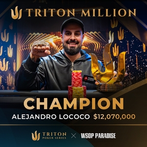 Triton Million: Titul a $12.070.000 pro Alejandra Lococa Triton Million: Titul a $12.070.000 pro Alejandra Lococa