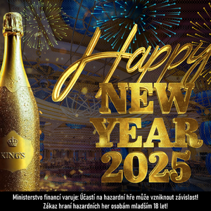 Vítejte v roce 2025 s King’s Resortem Rozvadov – v roce plném vzrušujících novinek! Vítejte v roce 2025 s King’s Resortem Rozvadov – v roce plném vzrušujících novinek!