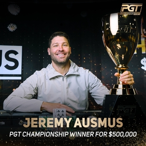 Jeremy Ausmus si odnesl $500.000 z freerollu. Ovládl PGT Championship Jeremy Ausmus si odnesl $500.000 z freerollu. Ovládl PGT Championship