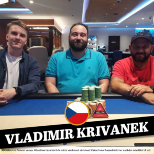V King’s Prague začal Pokerman BIG50. Po 1. flightu vede Vladimír Křivánek