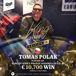 King’s Prague: KOK High Roller vyhrál Tomáš Polák. Tomasz – Polák – byl 2. King’s Prague: KOK High Roller vyhrál Tomáš Polák. Tomasz – Polák – byl 2.