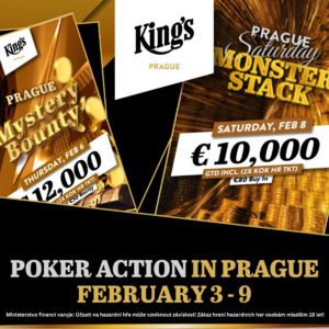Týden v King's Prague: Zahrajte si EPSC s garancí více než 8.000.000 Kč Týden v King's Prague: Zahrajte si EPSC s garancí více než 8.000.000 Kč