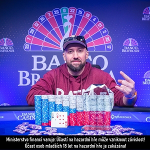 David Dolák vyhrál více než 2.000.000 Kč a stal se šampionem Winter Polish Poker Cupu! David Dolák vyhrál více než 2.000.000 Kč a stal se šampionem Winter Polish Poker Cupu!