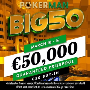King's Prague: Pokerman BIG50 začal nejlépe Michal Rollinger King's Prague: Pokerman BIG50 začal nejlépe Michal Rollinger