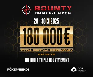 Grand Casino Aš: Bounty Hunter Days jsou zpět a garantují přes 4.500.000 Kč!