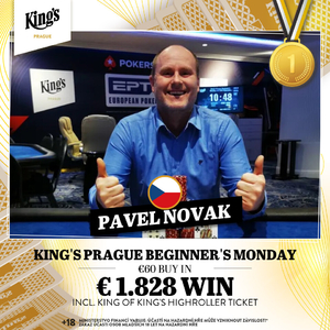 King's Prague vyčistil Pavel Novák. Bez dealu za €1.828