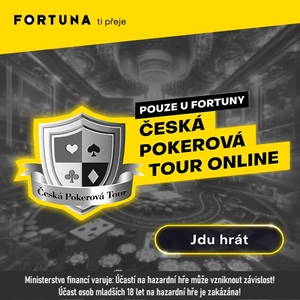 Fortuna Poker: Zahrajte si o trofej z České Pokerové Tour z pohodlí domova!