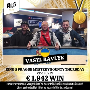 report z poker turnaje mystery bounty thursday kings prague