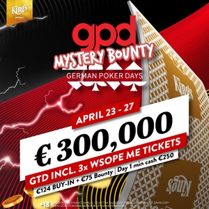 King's Resort: Sobota se v German Poker Days Mystery Bounty Edition vydařila Paldisovi King's Resort: Sobota se v German Poker Days Mystery Bounty Edition vydařila Paldisovi