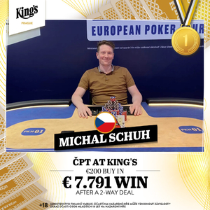 King’s Prague ČPT: Trávníček měl na dosah šestý titul, ale králem se stal Schuh! King’s Prague ČPT: Trávníček měl na dosah šestý titul, ale králem se stal Schuh!