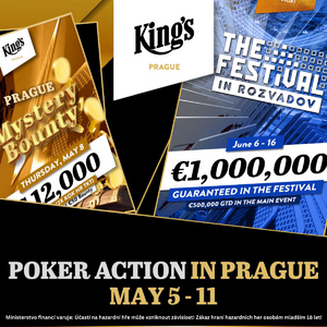 King's Prague: Tento týden si v Hiltonu zahrajete o více než €1.300.000! King's Prague: Tento týden si v Hiltonu zahrajete o více než €1.300.000!