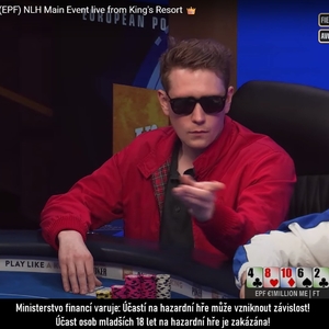 King's Resort: Michal Schuh je na finálovém stole EPF s PP o €1,25M! Pojď mu fandit!