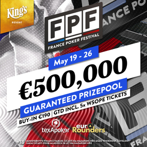 King's Resort: France Poker Festival veze do Rozvadova €500.000 GTD! King's Resort: France Poker Festival veze do Rozvadova €500.000 GTD!