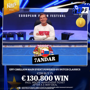 King's Resort: Michal Schuh a Zdeněk Mital berou stovky tisíc z finálového stolu EPF Main Eventu! King's Resort: Michal Schuh a Zdeněk Mital berou stovky tisíc z finálového stolu EPF Main Eventu!