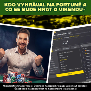 report z turnajů fortuna poker 23.5.2025