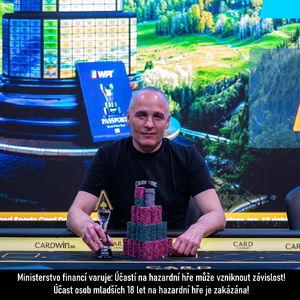Card Casino Šamorín: Čech Proximus vyhrál Mystery Event o €100 000 na WPT Slovakia!