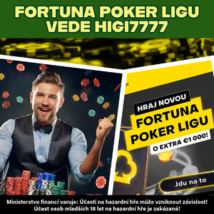 Ve Fortuna Poker lize se po úspěšném posledním kole ujal vedení Higi7777. Jak jste na tom vy? Ve Fortuna Poker lize se po úspěšném posledním kole ujal vedení Higi7777. Jak jste na tom vy?