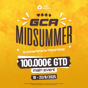 GCA Midsummer: Nový letní festival s garancí 100.000 € míří do Grand Casina Aš! GCA Midsummer: Nový letní festival s garancí 100.000 € míří do Grand Casina Aš!