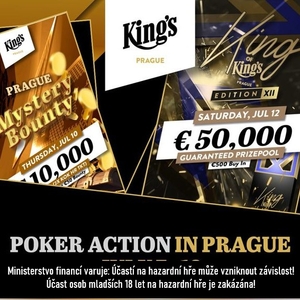 King's Prague zve na týden plný pokeru – který turnaj si zahrajete vy?