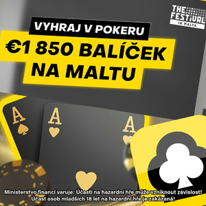 Fortuna Poker: Vyhrajte balíček na The Festival a udělejte si pokerovou dovolenou na Maltě!