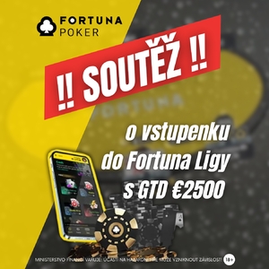 Soutěž o vstupenku do Fortuna Poker Ligy! Pojď si zasoutěžit o vstupenku do turnaje s GTD €2 500!