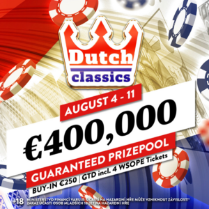King’s Resort: Dutch Classics 2025 míří na Rozvadov, €400.000 v prize poolu a 4 WSOPE vstupenky ve hře!