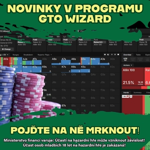 Strategie: GTO Wizard posunul studium pokeru na novou úroveň! Dokáže řešit 3-way postflop situace!