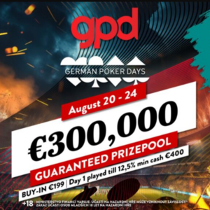 King's Resort: Letní German Poker Days - hraj o €300.000 už od €40!