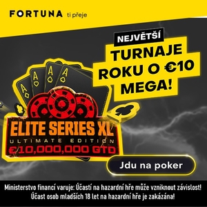 Fortuna Poker informace k Elite Series XL 10 000 000 GTD