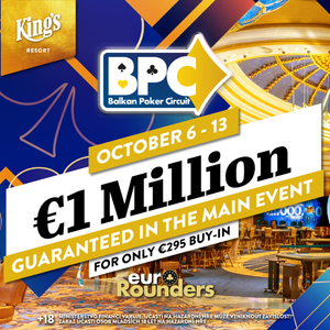 King's Resort: Rozvadov přivítá žhavý Balkan Poker Circuit €1Million 