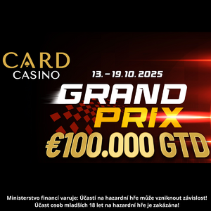 Grand Prix míří do Šamorína: Garance €100.000 a adrenalin až do finále! Grand Prix míří do Šamorína: Garance €100.000 a adrenalin až do finále!