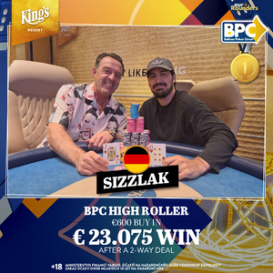 balkan poker circuit high roller final day kings resort rozvadov 13-10-2025