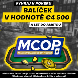 Fortuna Poker - Už za šest korun na mega pokerový výlet do Amsterdamu? Zjisti, jak na to!