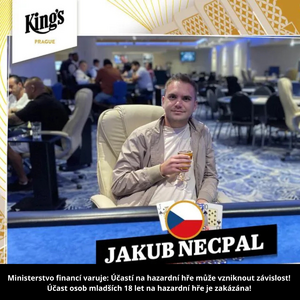 King's Prague: první den 1 Million Crown series postupuje Sancho, Necpál i Zonyga King's Prague: první den 1 Million Crown series postupuje Sancho, Necpál i Zonyga