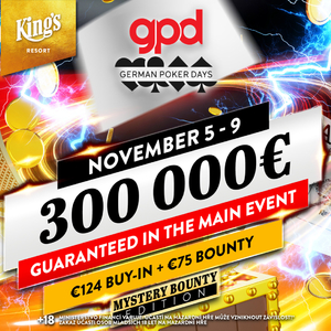 King's Resort: na Rozvadově startují German Poker Days  