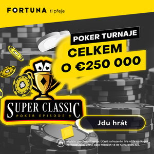 Fortuna Poker: Série Grand Slam Super Classic garantuje €250.000!