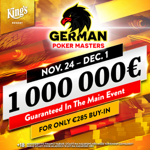 King’s Resort: Martin Šafařík nejlepších Čechem v Banana Poker MB, Raptor vede naše semifinalisty v GPM €1Million
