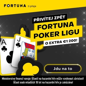 Fortuna Poker Liga je u konce! Známe finálovou dvanáctku, rozhodovaly body z Discordu