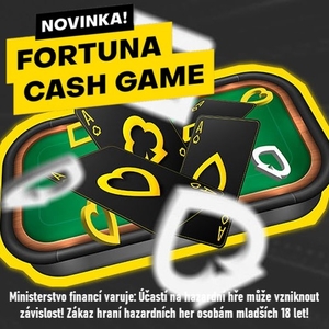 Fortuna Cash Game: Změřte síly pouze s českými hráči