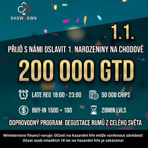 Showdown v lednu: první narozeniny i milionový turnaj s Magic Planet