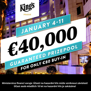 King´s Prague: 1 Million Crown series is back, startuje už zítra!