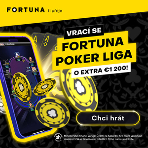 Fortuna Poker Liga je zpět: Třetí sezóna odstartovala bojem o €1.092