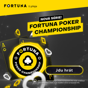 Staň se jedním z 12 pokerových šampionů roku – jen na Fortuně