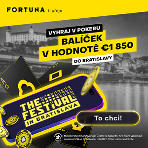 Na Fortuna Pokeru můžete získat super balíček na The Festival již za 1 cent!