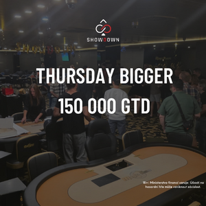Showdown Thursday Bigger 150GTD – ICM deal ve třech. Nejvíce bere "Jaroslav"