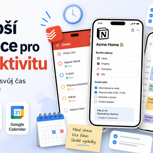Nejlepší aplikace pro produktivitu: Jak ovládnout svůj čas a nezbláznit se