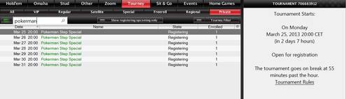 PokerStars Step